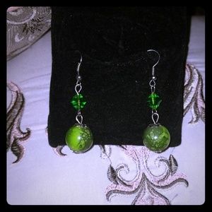 Vintage Jade Earrings